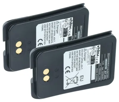 Produktbild von vhbw 2x Akku Ersatz für Icom BP-285 für Funkgerät, Walkie Talkie (1570 mAh, 7,2 V, Li-Ion)