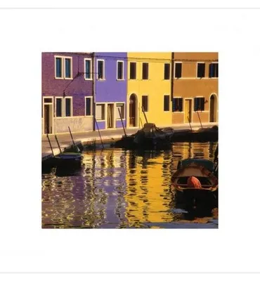 Image de Venitian Colours - Venise - ART PRINT - 40x40cm - Affiche Poster