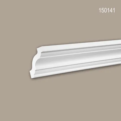 Produktbild von PROFHOME 150141 Eckleiste aus Polyurethan Deckenleiste Stuckleiste 2 m