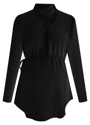 Productafbeelding van Maternity Shirt met Ongelijke Zoom voor Borstvoeding