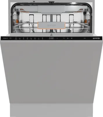 Produktbild von Gorenje G600 Vollintegrierbarer Geschirrspüler, 60 cm, Voll integriert, Standardgröße (60 cm), Berührung, Edelstahl, 16 Maßgedecke, B