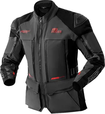 Produktbild von RST Pro Series Adventure D3O wasserdichte Motorrad Textiljacke, grau/schwarz, 54