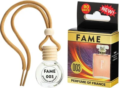 Obrázek produktu pro FAME vůně do auta #003, 10 ml D