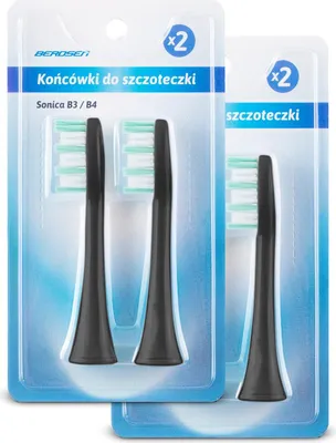 Obrázok produktu pre Hlavice sonickej zubnej kefky Berdsen B3 4 ks