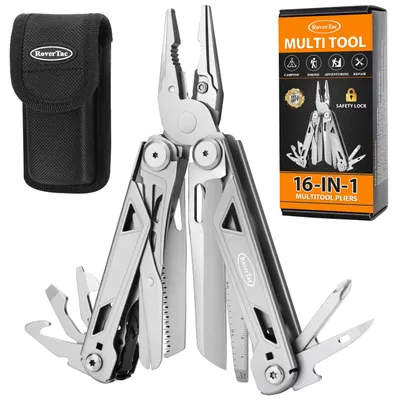 Multitool 16-in-1 mit Zange, Taschenmesser, EDC-Werkzeug, Edelstahl