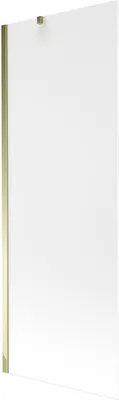 Immagine prodotto di Mexen Next paratia per vasca da bagno a 1 anta 70 x 150 cm, ghiacciato, oro - 895-070-000-00-30-50