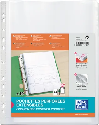 Obrázek produktu pro ELBA Prospekthlle mit Dehnfalten, DIN A4, PP, 0,2 mm