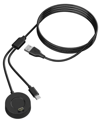 Obrázek produktu pro Nabíjecí kabel s nabíjecí základnou pro Garmin Fenix 8, USB na USB-C, rychlé nabíjení, 1,2 m