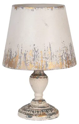 Obrázek produktu pro Stolní lampa Clayre & Eef Ø 32x47 cm béžová kovová