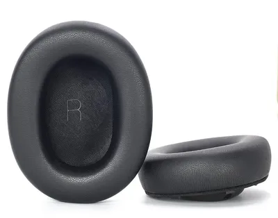 Produktbild von INF Ersatz-Ohrpolster für JBL Tour One M3 – Premium Proteinleder (2 Stk.) Schwarz