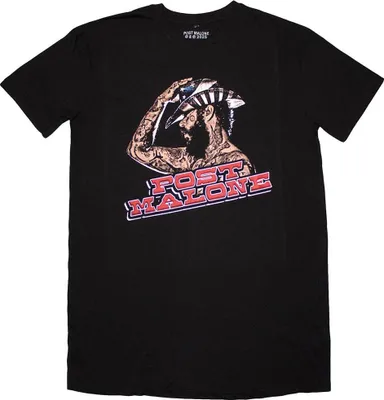 Image de Post Malone - Robe T-shirt pour femme RO14159 (XXL) (Noir)
