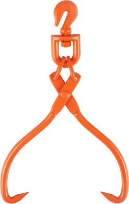 Immagine prodotto di Pinze per il trasporto di tronchi, pinze per il sollevamento di tronchi con 2 artigli da 18 pollici, pinze rotanti in acciaio per il trasporto di legname per impieghi gravosi, capacità di carico 772 libbre/350 kg, strumento per il sollevamento, la movimentazione, il trascinamento e il trasporto di tronchi