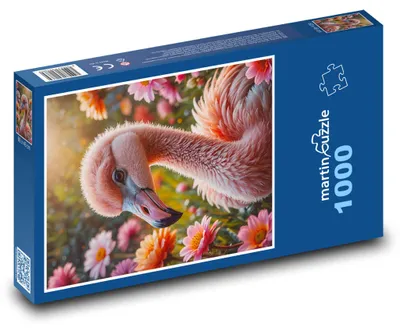 Zdjęcie produktu dla martinpuzzle - Puzzle 1000 elementów - Plameňák