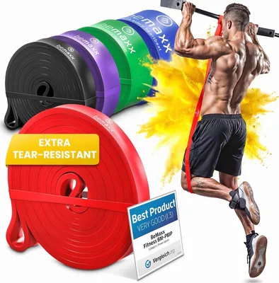 Produktbild von Fitness Widerstandsband Krafttraining Muskeltraining für Klimmzüge