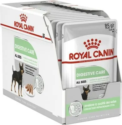 Obrázek produktu pro Royal Canin Digestive Care, Univerzální, Jakékoli plemeno, Střední (11 - 25kg), Malý (5-10 kilogramů), Extra malý (<4 kg), Maso, Zeleninová, 85 g