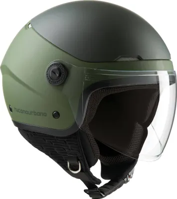 Zdjęcie produktu dla Kask TUCANO URBANO EL'POP demi-jet Matt Airborne Green z certyfikatem ECE 22.06 rozmiar M