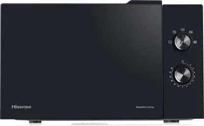 Obrázok produktu pre Hisense H23MOBP2H4, Na pracovnú dosku, Sólo mikrovlnná rúra, 23 L, 800 W, Otočné, Čierna