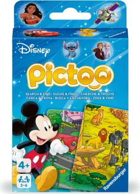 Produktbild von Ravensburger Pictoo Disney, Brettspiel, Abwurf, 4 Jahr(e), Familienspiel