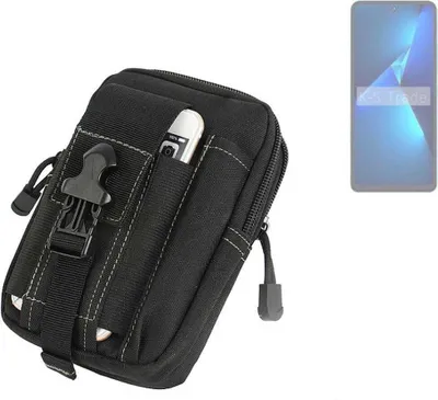 Produktbild von K-S-Trade Gürtel Tasche kompatibel mit Tecno Pova 5 Gürteltasche Holster Schutz Hülle Handy Hülle Smartphone outdoor Handy-Hülle schwarz