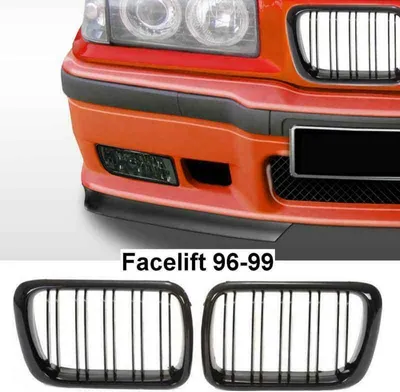 Produktbild von PR Sport Kühlergrill Grill Spoiler Spoilerlippe GT-Look Set passend für BMW E36