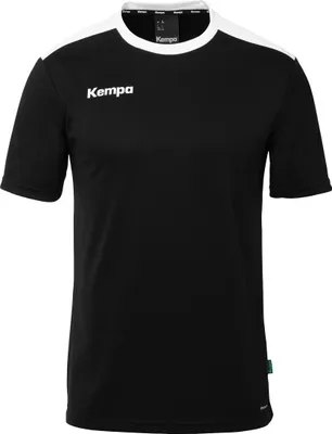 Produktbild von Kempa Trainings-T-Shirt Emotion 27 Children 2005123_02 schwarz/weiß 116