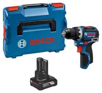 Obrázok produktu pre Akumulátorová vŕtačka Bosch GSR 12V-32 Professional 12 V 32 Nm bezkomutátorová + 1x akumulátor 6,0 Ah + L-Boxx – bez nabíjačky