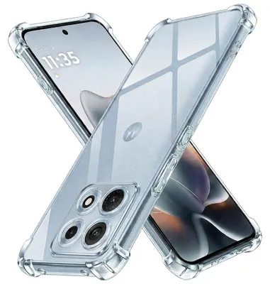 Obrázek produktu pro Techsuit - Shockproof Clear Silicone kryt na Motorola Edge 70 Max - průhledný