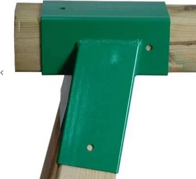 Produktbild von Wippchen-Shop Schaukelverbinder Kantholz 90/90mm 100° Grad Grün Spielplatz