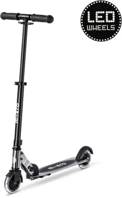Produktbild von Micro Scooter Micro Sprite LED Silverchrome - Kinderroller mit LED Rädern