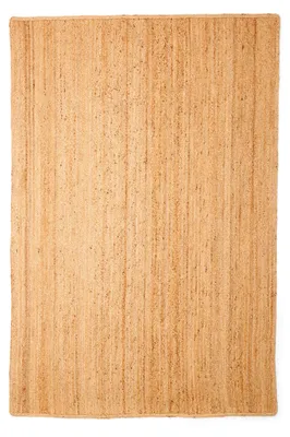 Zdjęcie produktu dla Dywan jutowy MY-RUG, Nitin, 290x200, wykonany w 100% z juty, ręcznie tkany, naturalny materiał, styl boho, dwustronny, prostokątny