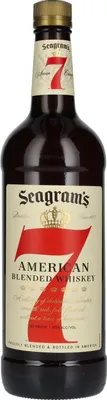 Image de Seagram's 7 Crown American Blended Whiskey 40% Vol. 1l