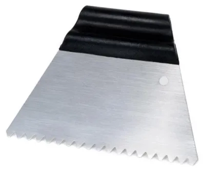 Productafbeelding van Troffel Kubala tanden. 3 mm. 180 mm. driehoek