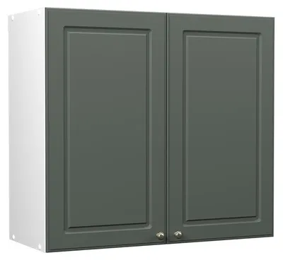 Produktbild von Hängeschrank Vicco Fame-Line Grün-Gold Landhaus/Weiß 80 cm, Model 62801