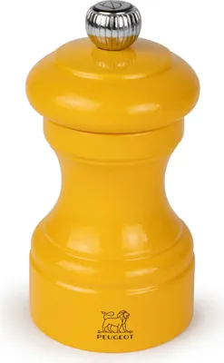 Produktbild von PEUGEOT Pfeffermühle BISTRO 10cm Safrangelb Buchenholz Lackiert Stahlmahlwerk