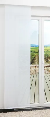 Produktbild von Schiebegardine von Lysel - Small Stripes transparent in den Maßen 245 cm x 60 cm