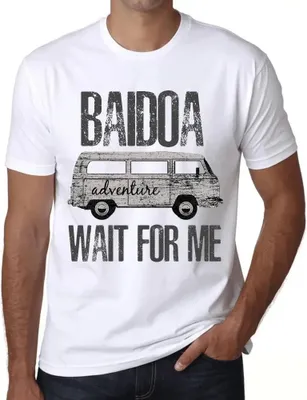 Produktbild von Herren Grafik T-Shirt Abenteuer warten auf mich in Baidoa – Adventure Wait For Me In Baidoa – Öko-Verantwortlich Vintage Jahrgang Kurzarm Lustige