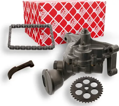 Produktbild von FEBI BILSTEIN 34022 Ölpumpe Motorölpumpe passend für MERCEDES-BENZ 190 (W201) Stufenheck (W124) C-Klasse Limousine (W202) W124 T-modell (S124)