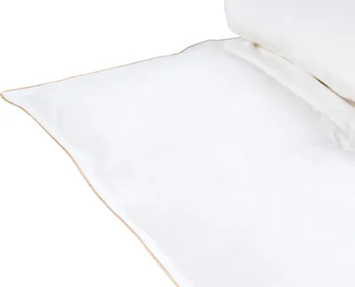 Obrázek produktu pro BELIANI Středně hřejivá peřina bílá kachní peří a chmýří 220 x 240 cm přírodní výplň jaro léto
