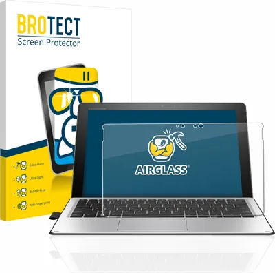 Produktbild von BROTECT Schutzglas für HP Elite x2 1012 G2 Schutzfolie Panzer Folie Glas Display Schutz klar