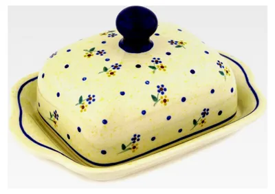 Produktbild von Bunzlauer Keramik Butterdose (250g) Design 111