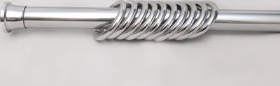 Immagine prodotto di Binario per tenda da doccia 55-90 cm argento lucido extra corto misura speciale