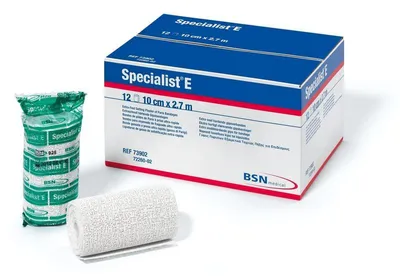 Produktbild von Specialist E, Weißgips, 2,75 m x 15 cm, weiß | Karton (12 Binden)