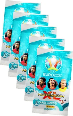 Produktbild von Panini - Adrenalyn XL UEFA Euro 2020 Trading Cards - 5 Booster
