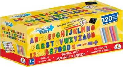 Produktbild von TTC Creative Fun Schulset mit Magneten + Kreide
