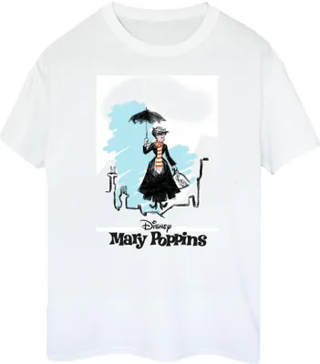 Produktbild von Disney - "Rooftop Landing" T-Shirt für Damen BI51197 (M) (Weiß)