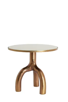 Produktbild von Light & Living - Beistelltisch MELLO - Ø50,5x45,5cm - Braun