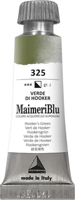 Immagine prodotto di Maimeri Blu Colore ad acquerello Hooker's Green 325 12 ml 1 pz.