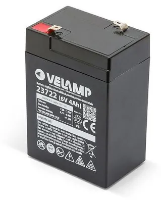 Produktbild von VELAMP 23722 Bleiakkumulator 6V 4Ah