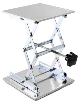 Productafbeelding van Laboratorium Hefplatform 200x200mm RVS - Max. 15kg