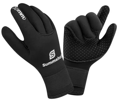 Produktbild von Neoprenhandschuhe 3mm Thermisch Anti-Rutsch Wärmend für Damen Herren XL Schwarz